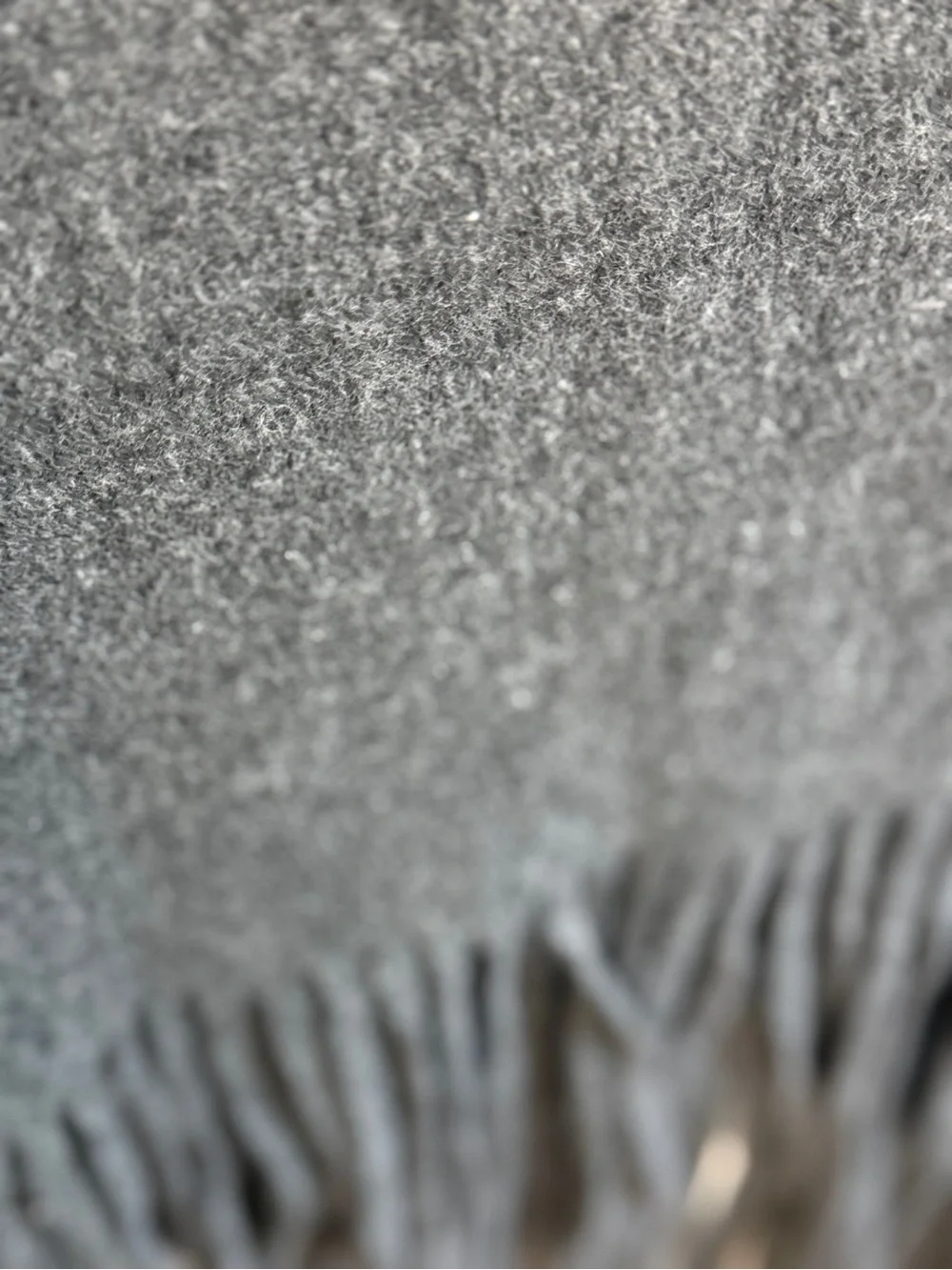 Lucky Gray Women's Cashmere-Blend Wrap Scarf. NWT.